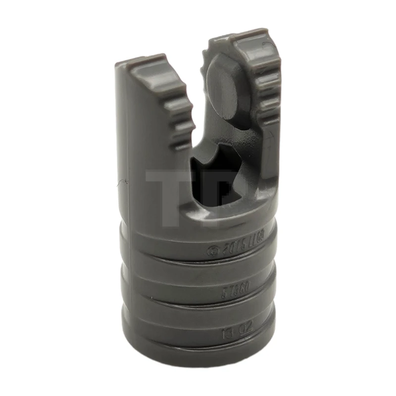 LEGO&reg; 6271538 - 57360 - Hinge Cylinder 1 x 2 Locking with 2 Fingers, 7 Teeth and Axle Hole on Ends without Slots