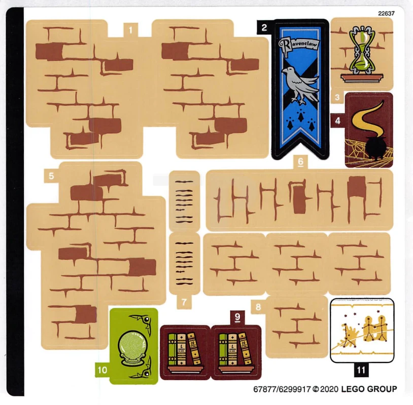 LEGO&reg; 6299917 - Sticker for Set 75969