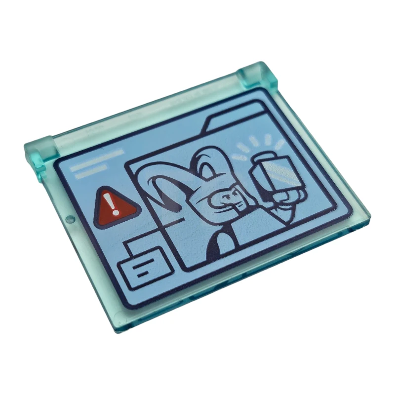 LEGO&reg; 6302217 - 60603pb014 - Glass 4 x 3 with video screen