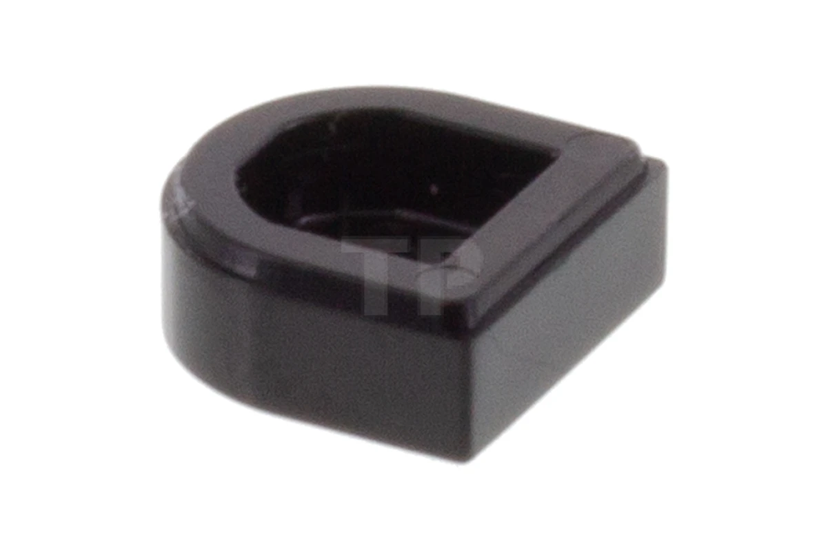 LEGO&reg; 6315582 - 24246pb003 - Tile 1 x 1 Half Circle with Flower Pattern