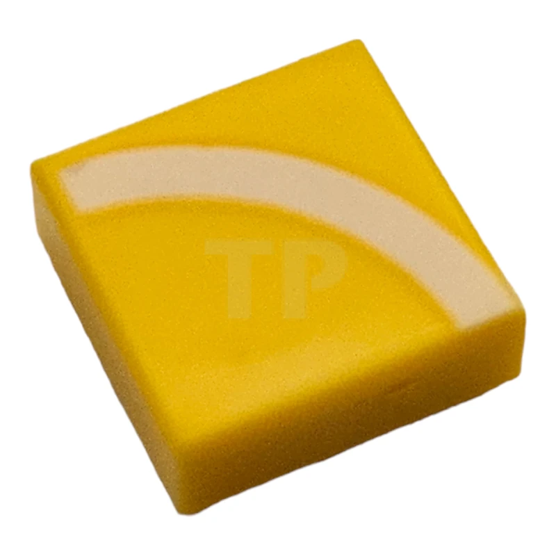 LEGO&reg; 6310560 - 3070pb160 - Tile 1 x 1 with Quarter Circle Pattern