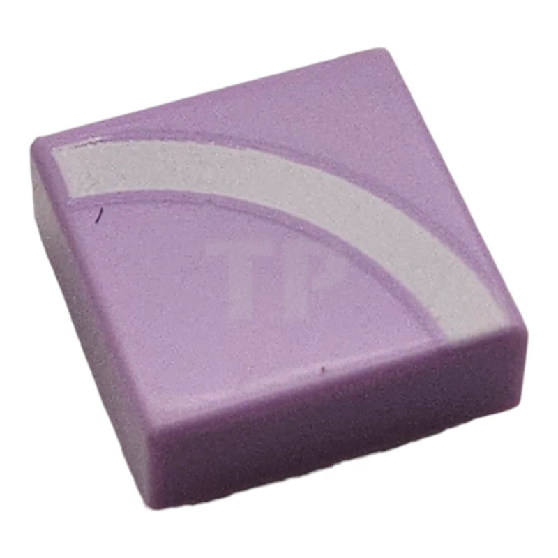 LEGO&reg; 6308529 - 3070pb161 - Tile 1 x 1 with Quarter Circle Pattern