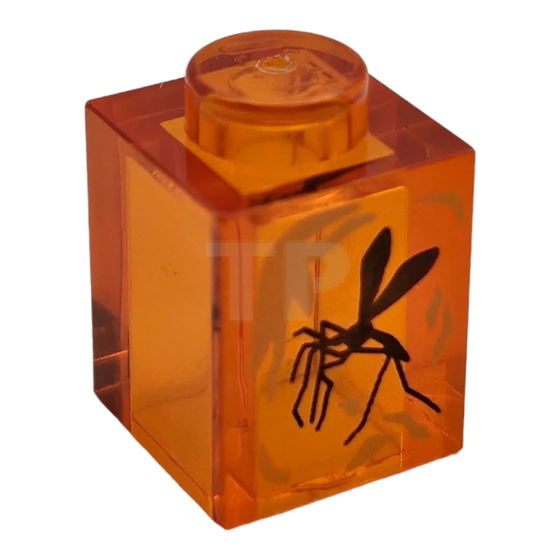 LEGO&reg; 6532485 - 3005pb041 - Brique 1 x 1 avec motif moustique