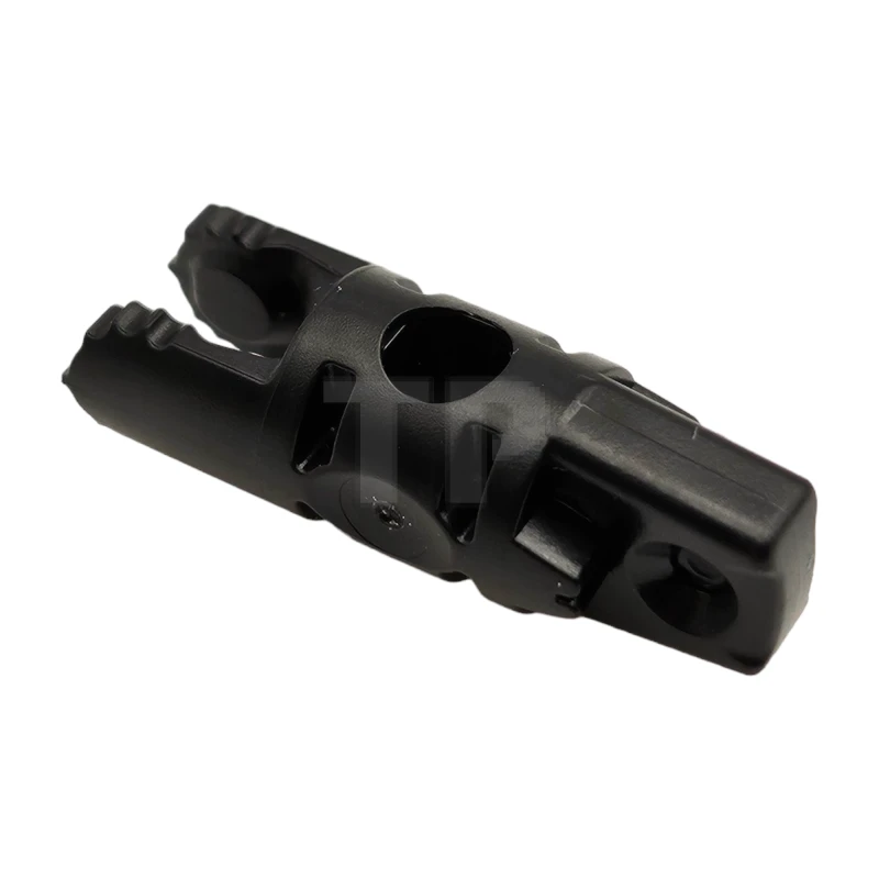 LEGO&reg; 6267110 - 30554b - Hinge Cylinder 1 x 3 Locking with 1 Finger and 2 Fingers on Ends, 7 Teeth, with Hole