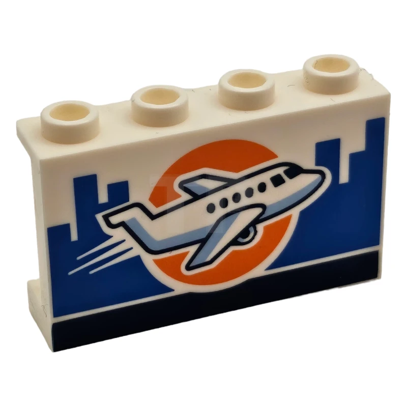 LEGO&reg; 6305842 - 14718pb034 - Panneau 1 x 4 x 2 avec motif d'avion