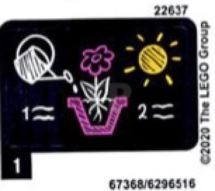 LEGO&reg;  - Sticker for Set 41425