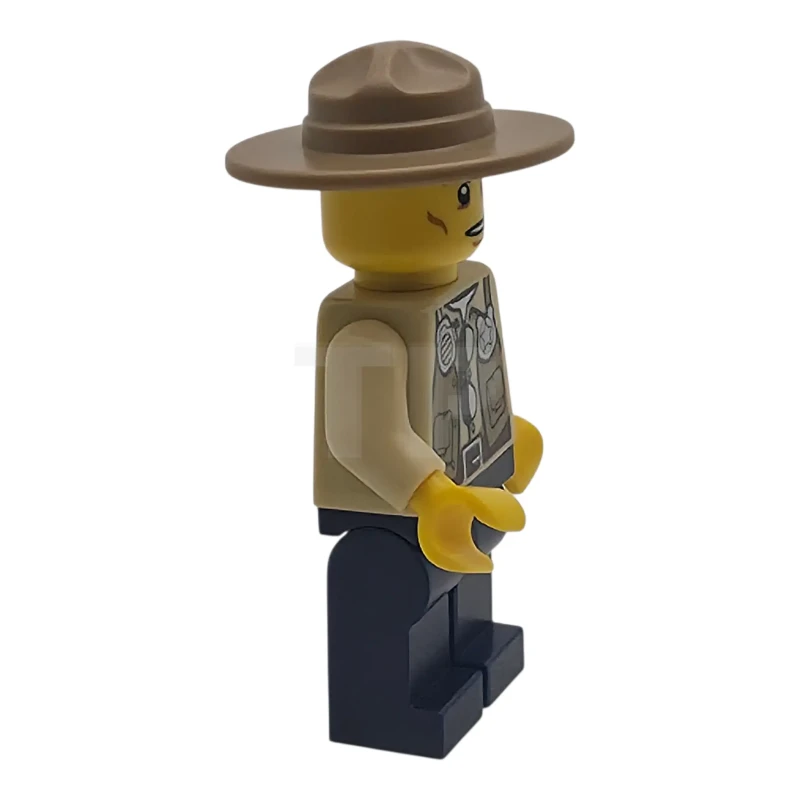 LEGO&reg; cty0512 Swamp Police - Ranger, Dark Blue Legs, Campaign Hat