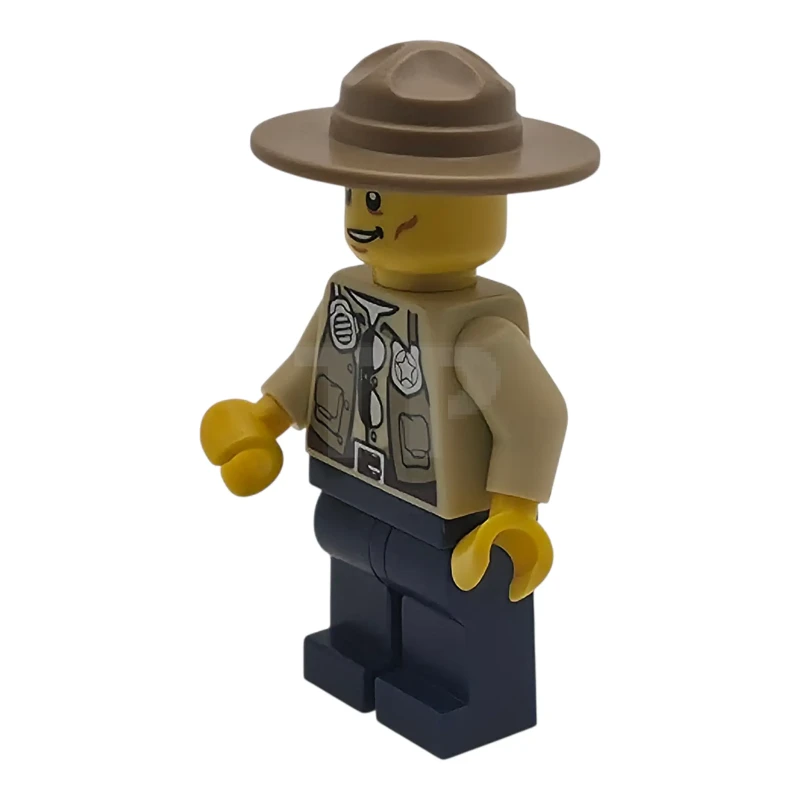 LEGO&reg; cty0512 Swamp Police - Ranger, Dark Blue Legs, Campaign Hat