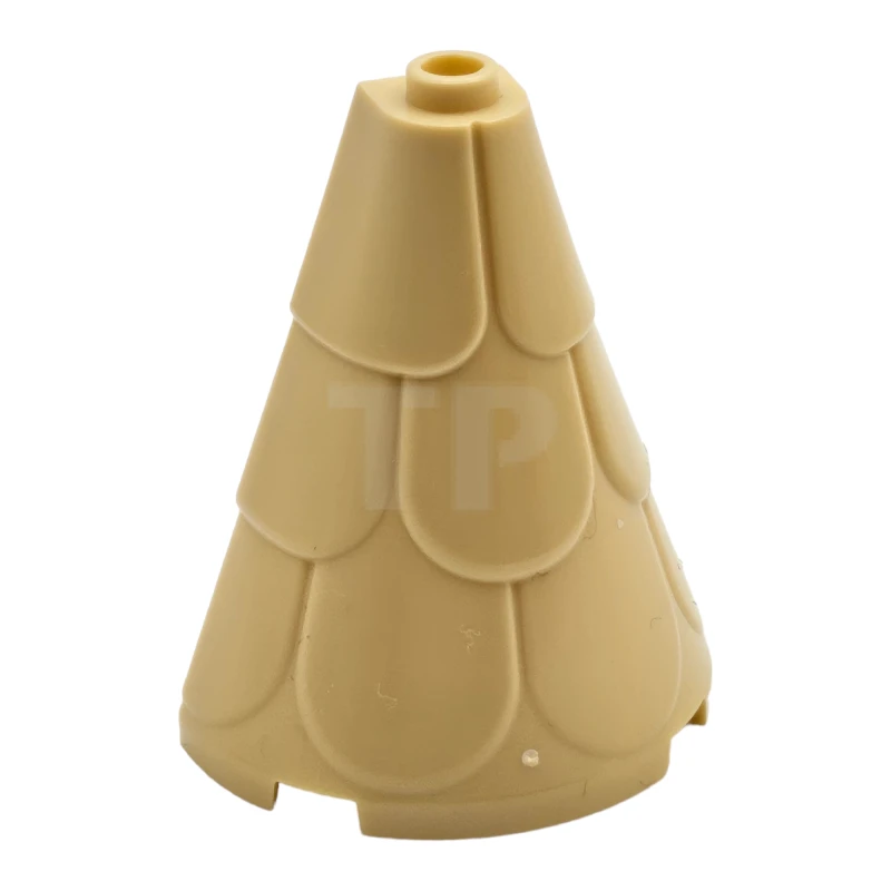 LEGO&reg; 6306077 - 35563 - Cono 2 x 4 x 6 Metà con piastrelle (tetto a torre)