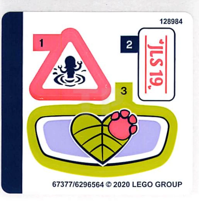 LEGO&reg;  - Sticker for Set 41421