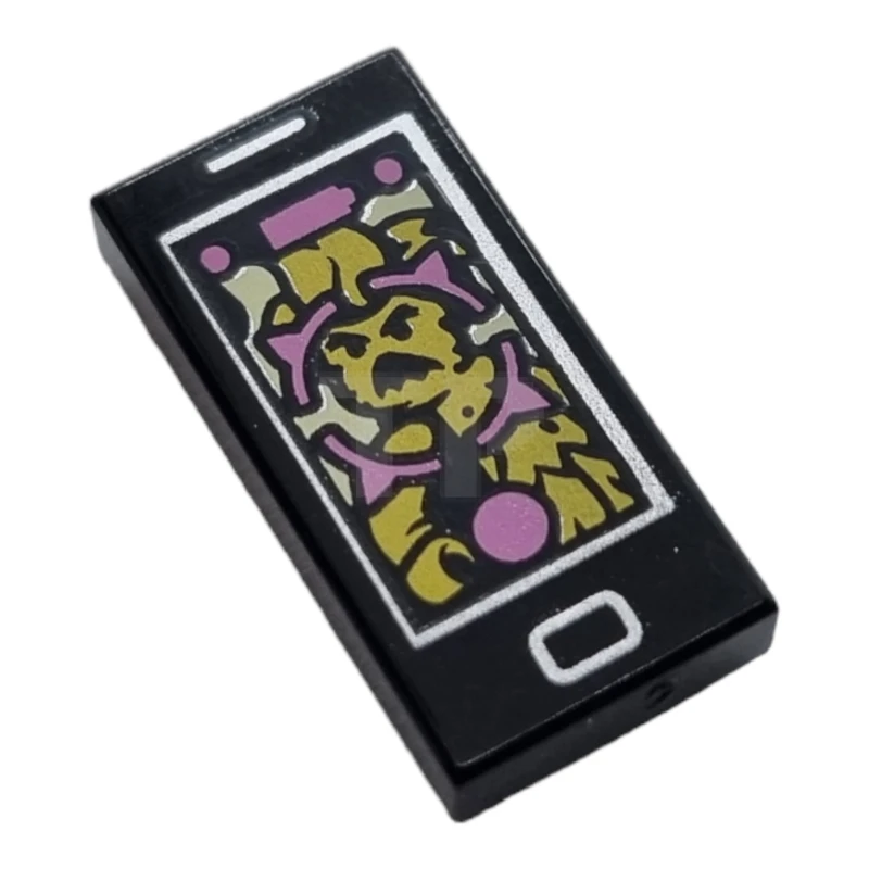 LEGO&reg; 6303521 - 3069pb0794 - Tile 1 x 2 with Cell Phone Pattern