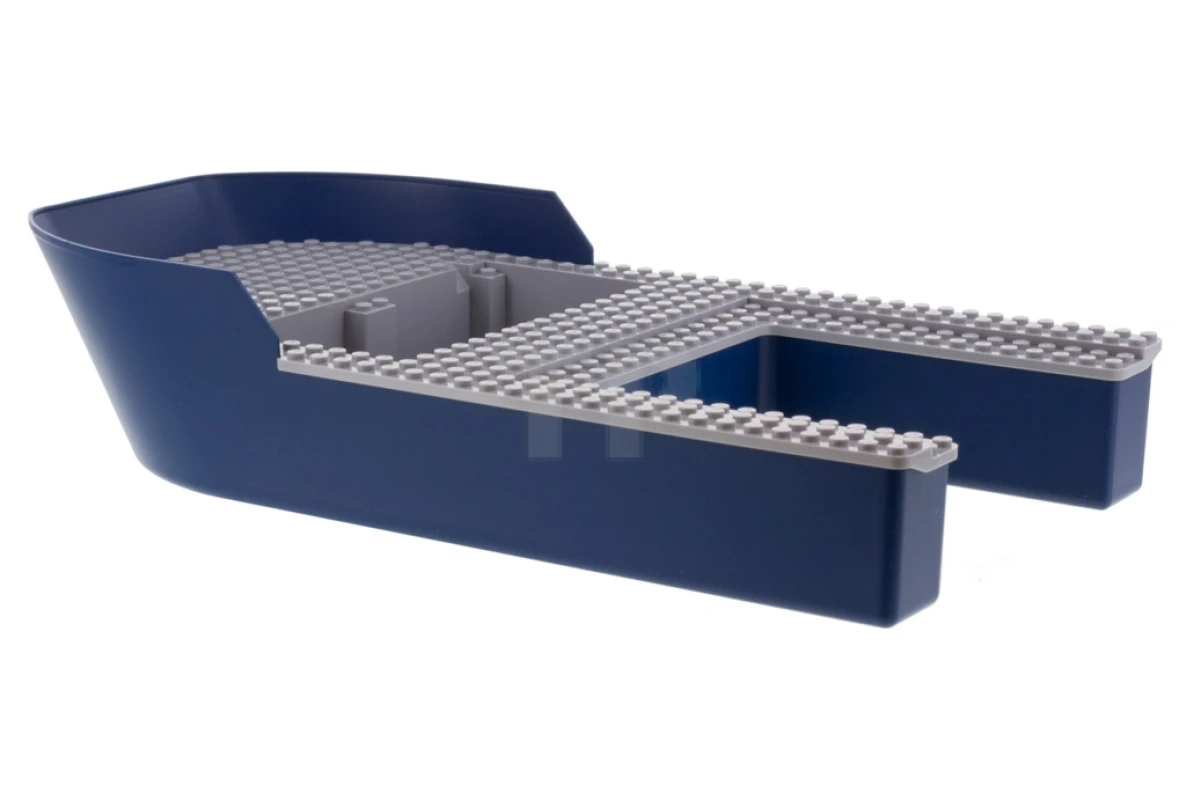LEGO&reg; 18913c02 - 6443868 - Boat Hull, Bow 40 x 20 x 7 - Complete Assembly