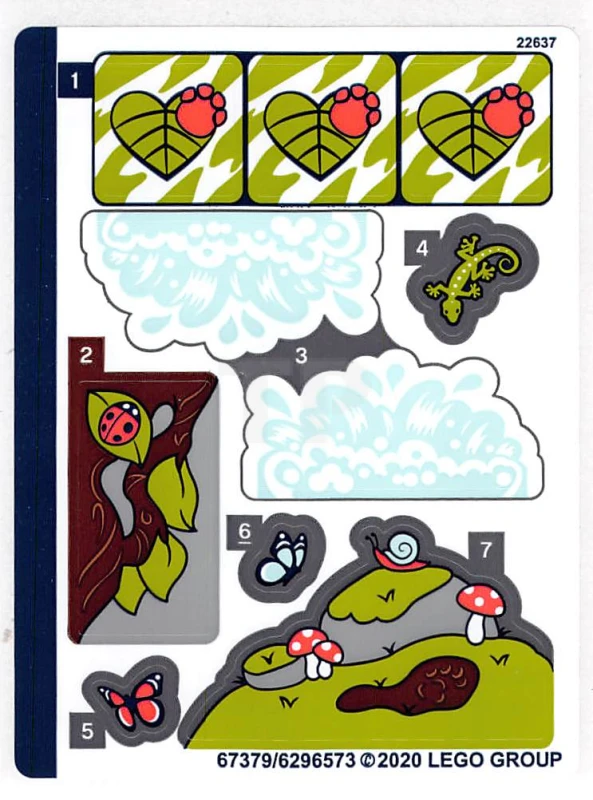 LEGO&reg; 6296573 - Sticker for Set 41423