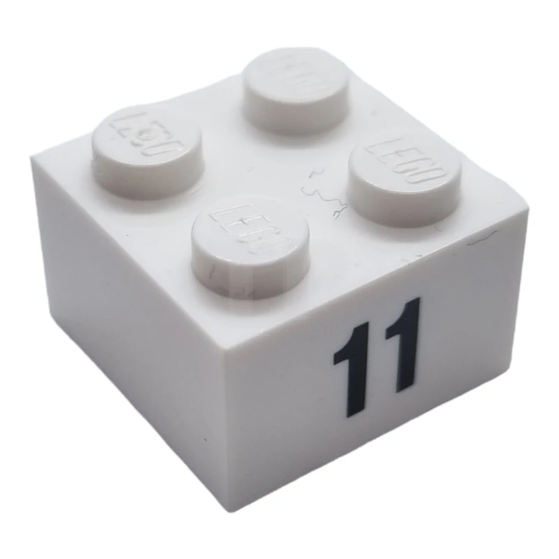 LEGO&reg; 6044226 - 3003pb045 - Brick 2 x 2 with '11' Pattern