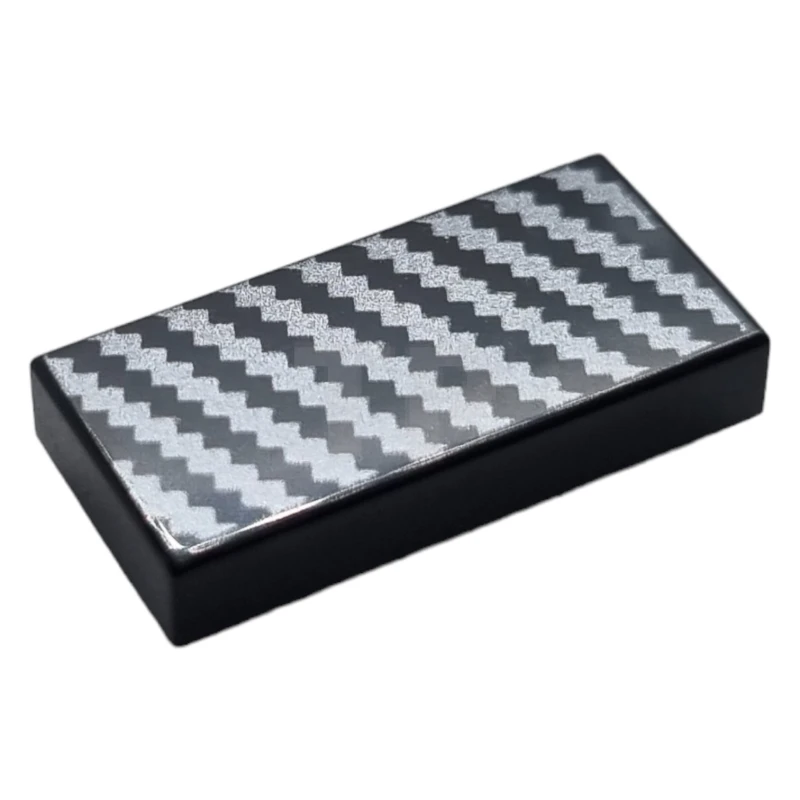 LEGO&reg; 6302572 - 3069pb0806 - Tile 1 x 2 with Texture Pattern
