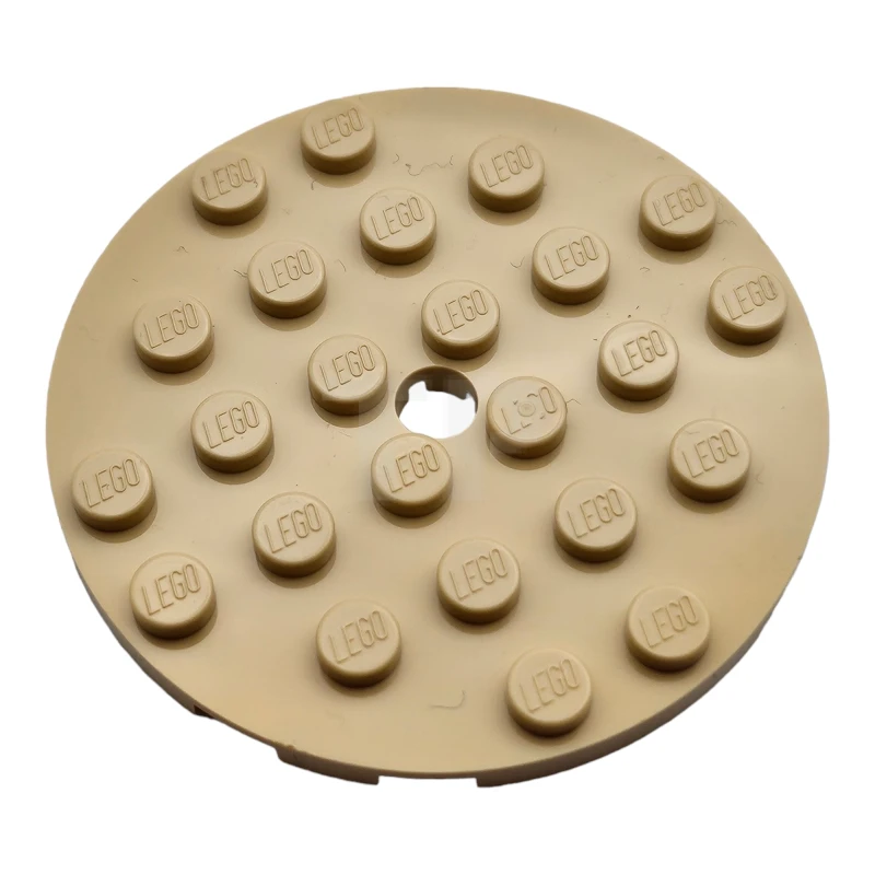 LEGO&reg; 6093862 - 11213 - Plaat, rond 6 x 6 met gat