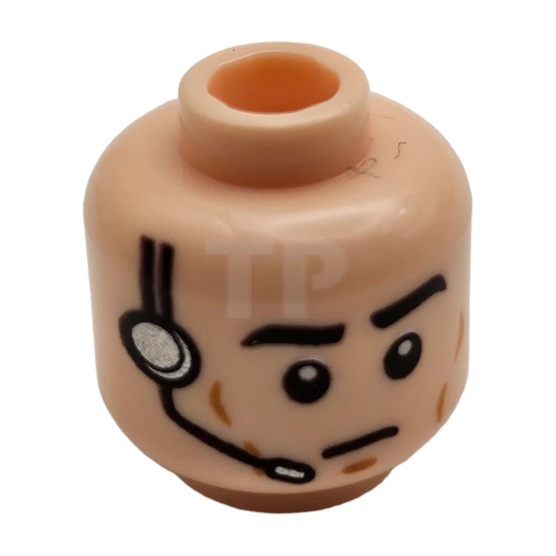LEGO&reg; 6057757 - 3626cpb1032 - Head Minifig with Headset Pattern (SW Imperial)