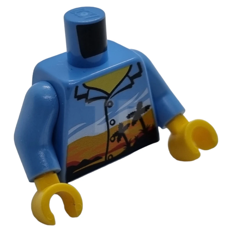 LEGO&reg; 6219628 - 973pb3168c01 - Torso (complete) with Sunset Shirt Pattern