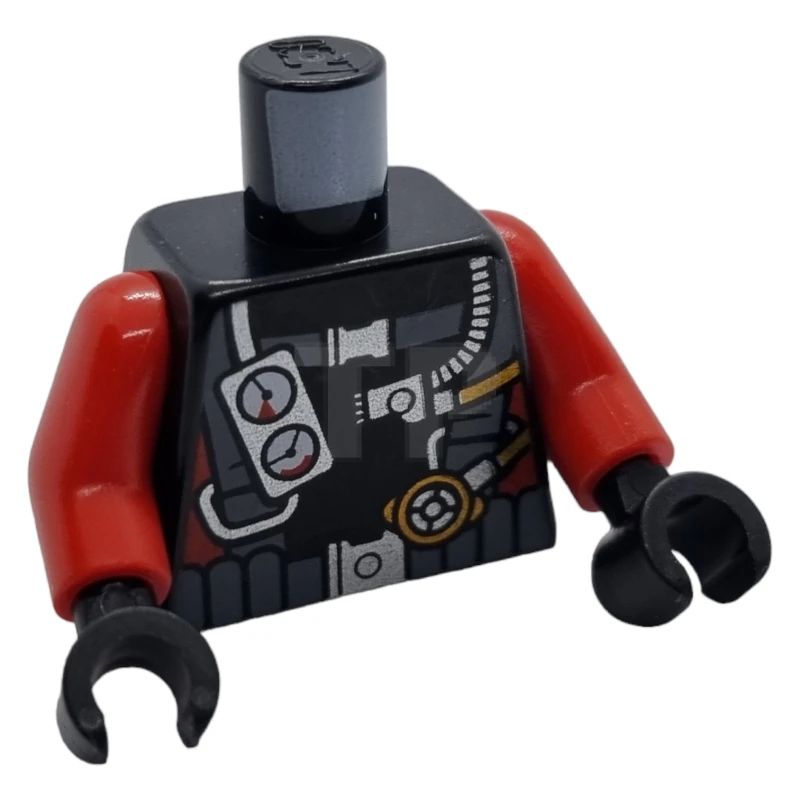 LEGO&reg; 6107228 - 973pb2015c01 - Torso (complete) with Diving Suit Pattern