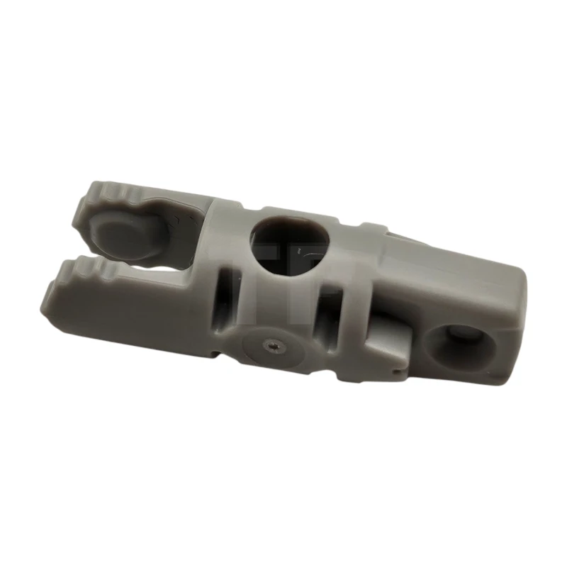 LEGO&reg; 6267112 - 30554b - Hinge Cylinder 1 x 3 Locking with 1 Finger and 2 Fingers on Ends, 7 Teeth, with Hole