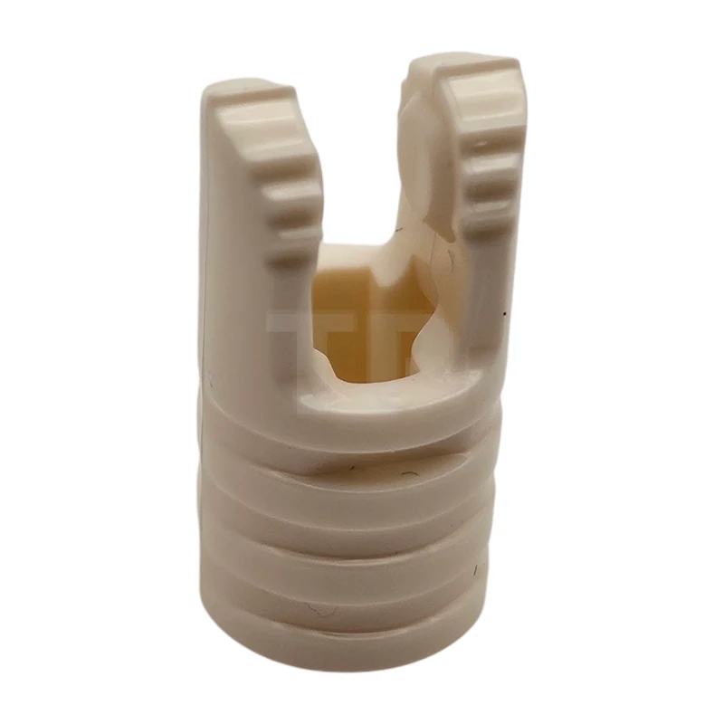 LEGO&reg; 6271540 - 57360 - Hinge Cylinder 1 x 2 Locking with 2 Fingers, 7 Teeth and Axle Hole on Ends without Slots