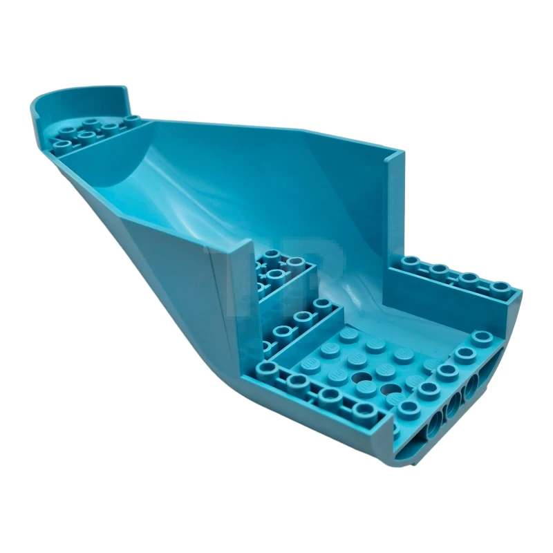 LEGO&reg; 6310376 - 67244 - Aircraft Fuselage Curved Aft Section 8 x 16 Bottom with 2 Holes