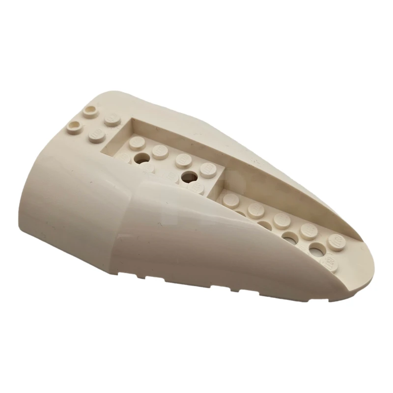 LEGO&reg; 6433447 - 67245 - Flugzeugrumpf Gebogenes Achterteil 8 x 12 Top mit 6 Löchern