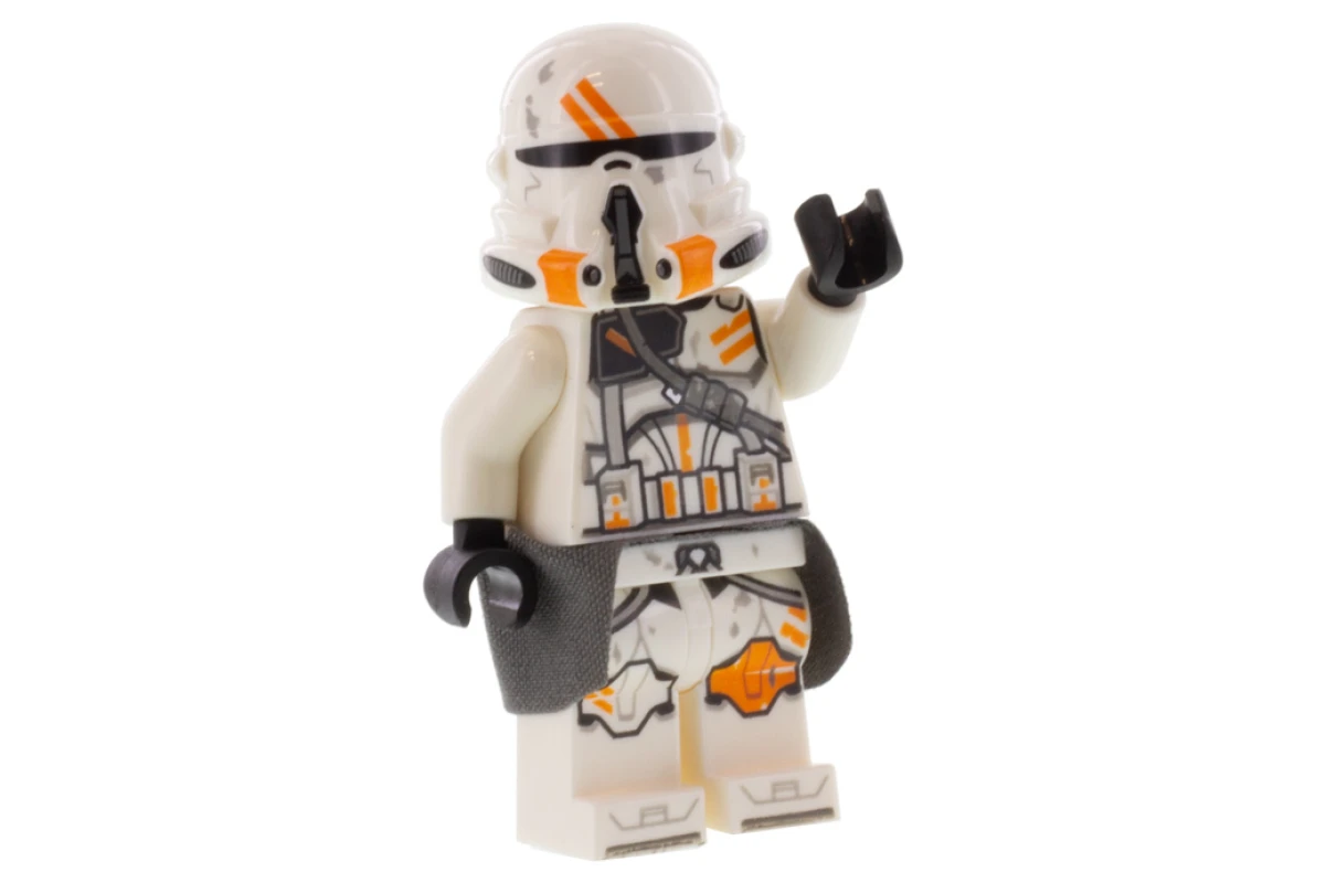 LEGO&reg; sw1100 Airborne Clone Trooper - Gedetailleerd benenpatroon