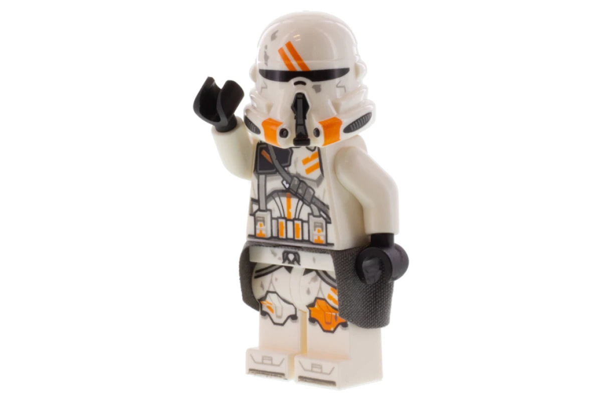 LEGO&reg; sw1100 Airborne Clone Trooper - Gedetailleerd benenpatroon