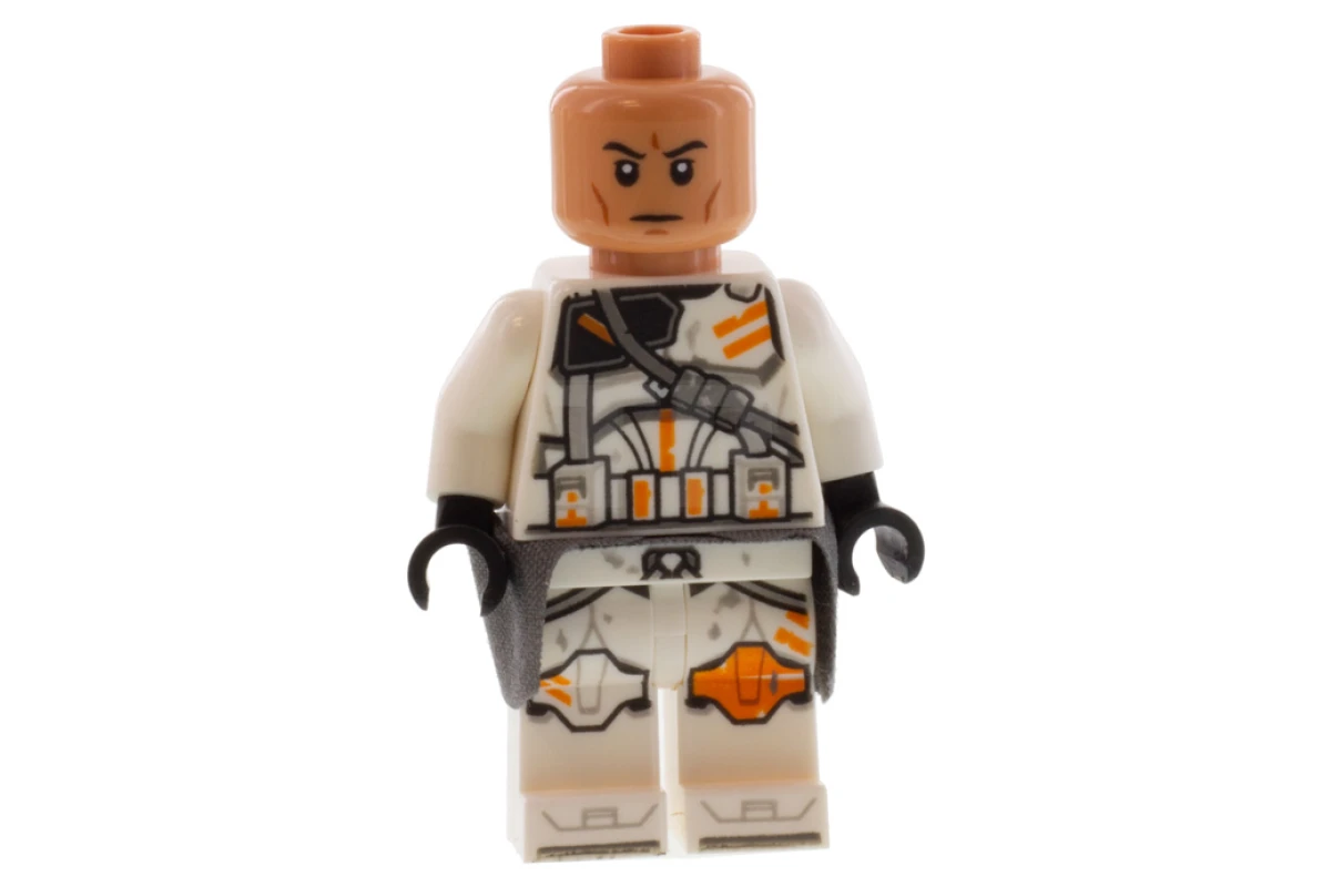 LEGO&reg; sw1100 Airborne Clone Trooper - Gedetailleerd benenpatroon