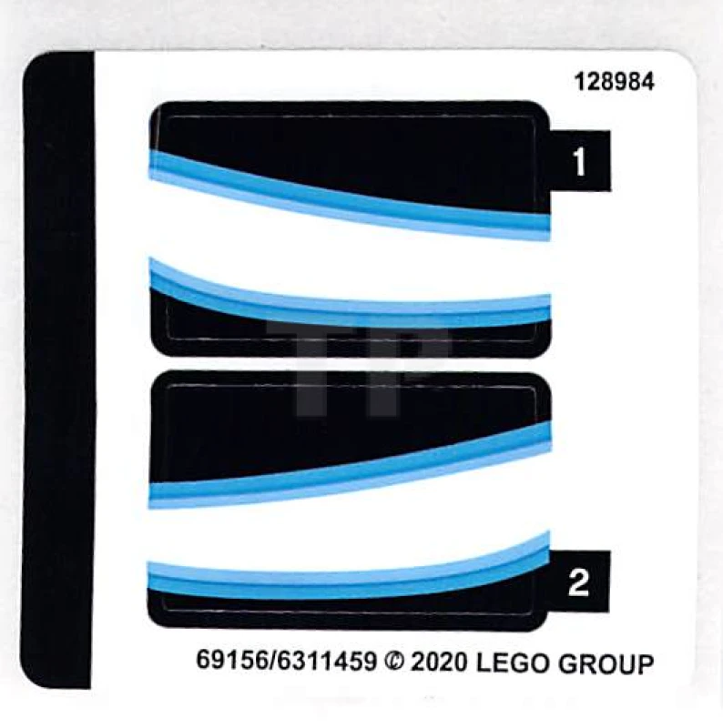 LEGO&reg;  - Sticker for Set 76165