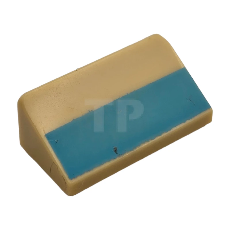 LEGO&reg; 6329175 - 85984pb267 - Slope 30° 1 x 2 x 2/3 with Stripe Pattern