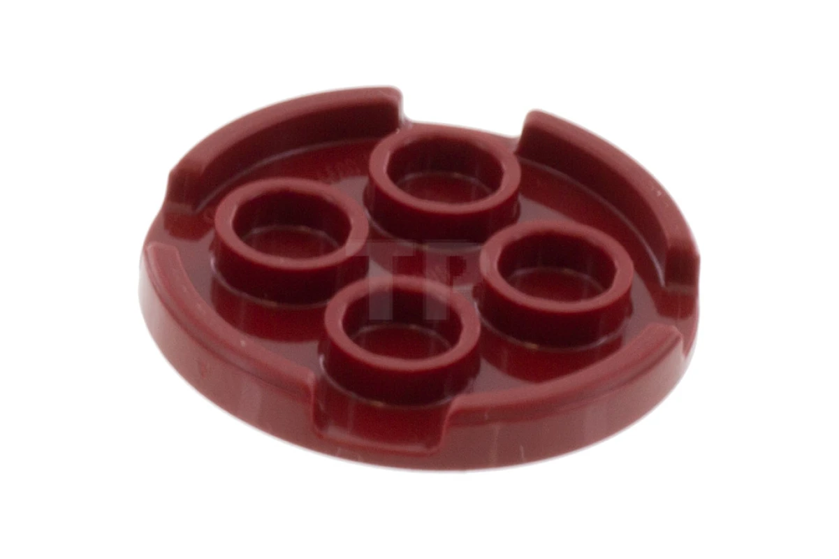 LEGO&reg; 6311479 - 67095pb003 - Tile 3 x 3 Round with Iron Man Helmet Pattern