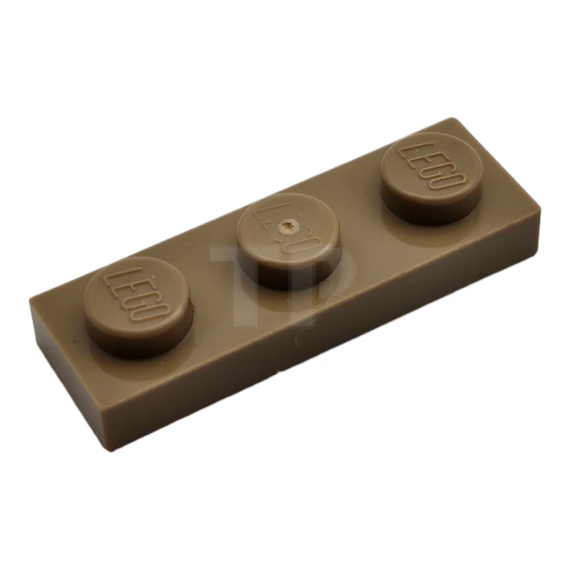 LEGO&reg; 6311490 - 3623pb022 - Plate 1 x 3 with Metallic Gold Pattern on Long Edge
