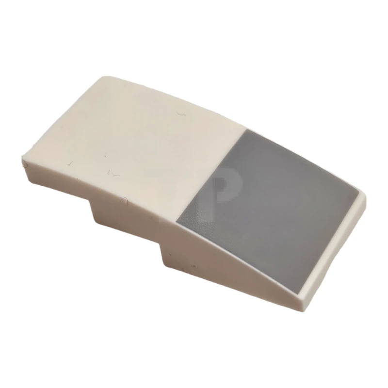 LEGO&reg; 6296881 - 93606pb111 - Pente courbée 4 x 2 avec motif rectangulaire.