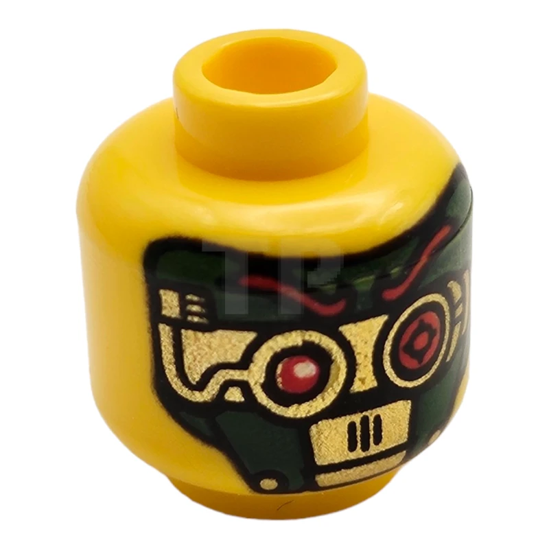 LEGO&reg; 6097796 - 3626cpb1336 - Head Minifig with Eyelashes Pattern (Dual Sided)