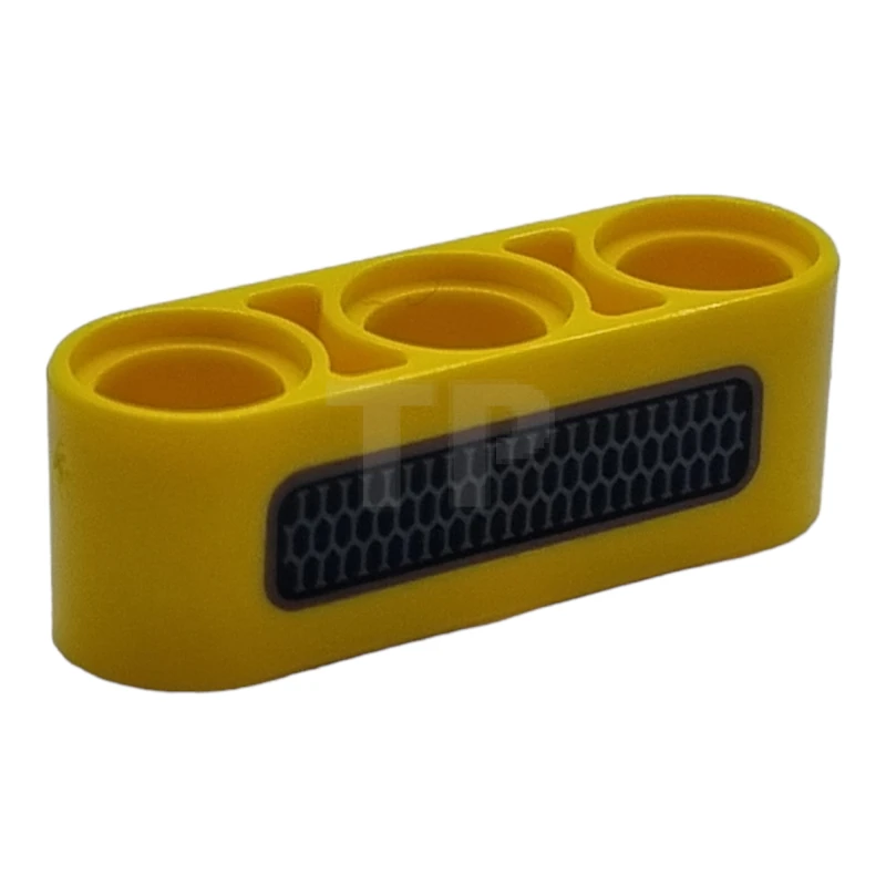 LEGO&reg; 6335195 - 32523pb22 - Liftarm 1 x 3 Thick with Grille Pattern