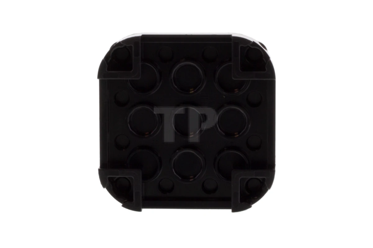 LEGO&reg; 6317977 - 66792pb004 - Plaque 4 x 4 x 2/3 coins arrondis avec motif Super Mario Scanner Code 2 flèches.