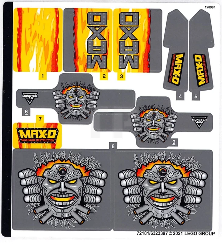 LEGO&reg; 6323397 - Sticker for Set 42119