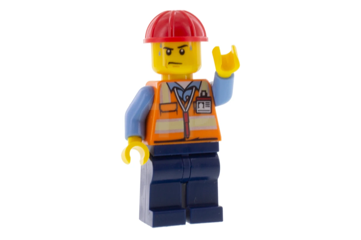 LEGO&reg; cty1281 Construction Worker