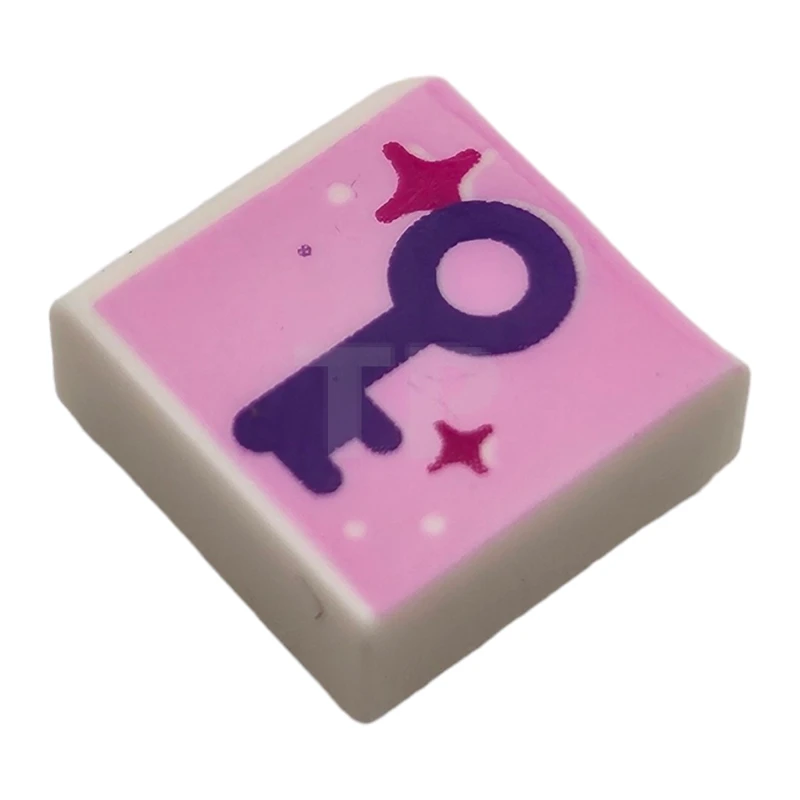 LEGO&reg;  - 3070pb193 - Fliese 1 x 1 mit Schlüsselmuster