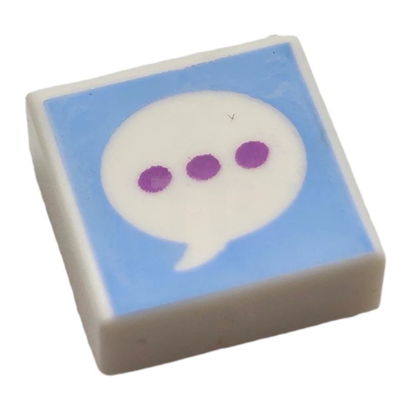 LEGO&reg;  - 3070pb191 - Tegel 1 x 1 met tekstballonpatroon