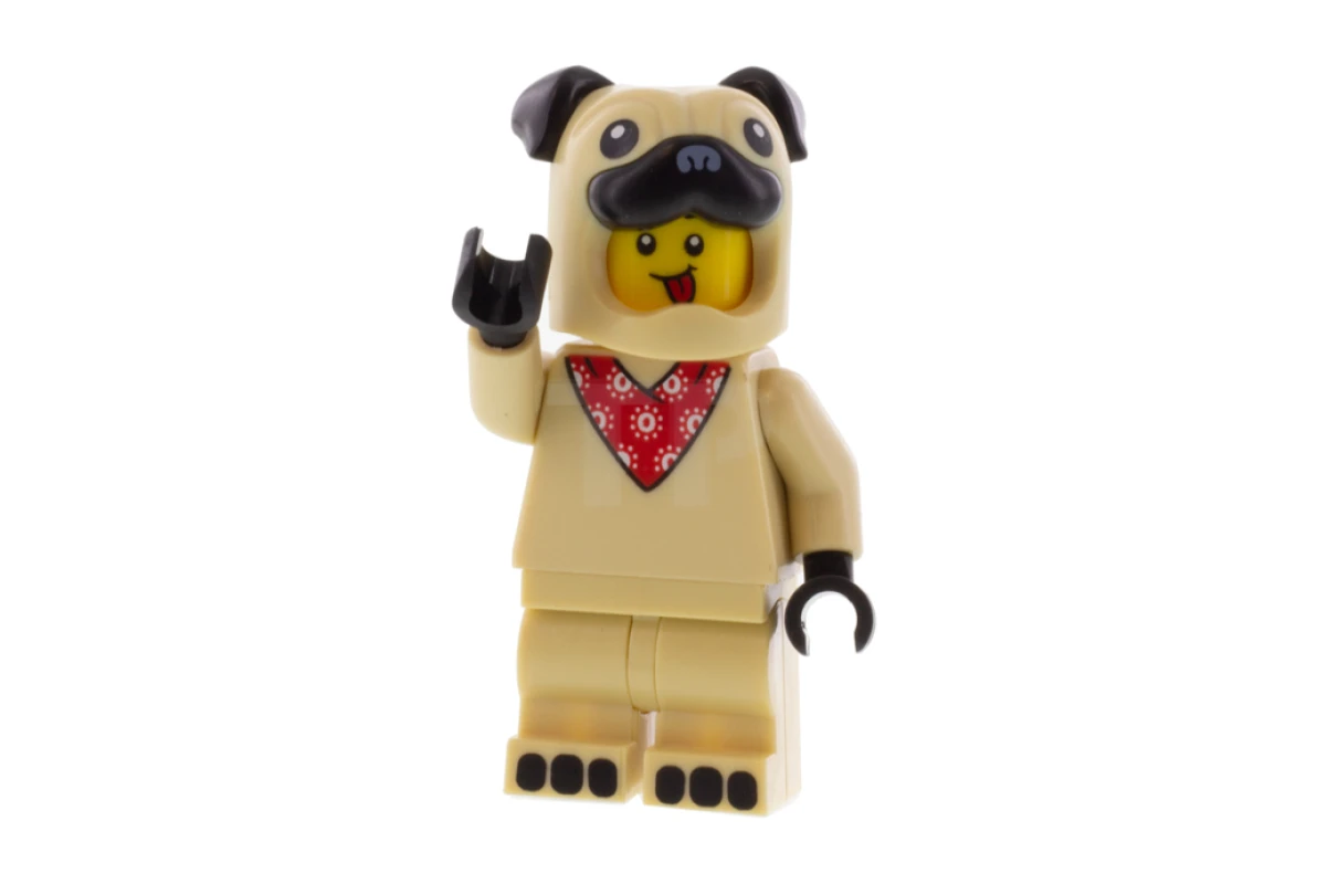 LEGO&reg; col378 Costume da carlino Guy (senza accessori)