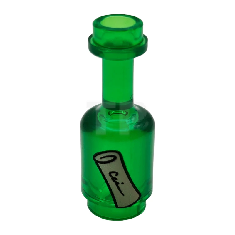 LEGO&reg; 6327570 - 95228pb05 - Minifigure, Utensil Bottle with Tan Paper Roll Pattern