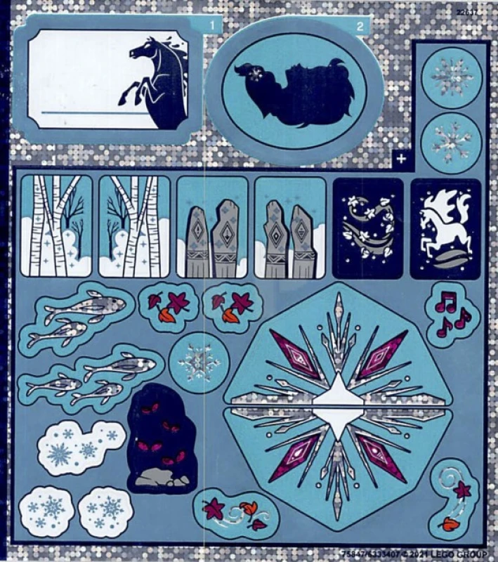 LEGO&reg; 6333407 - Sticker for Set 43189