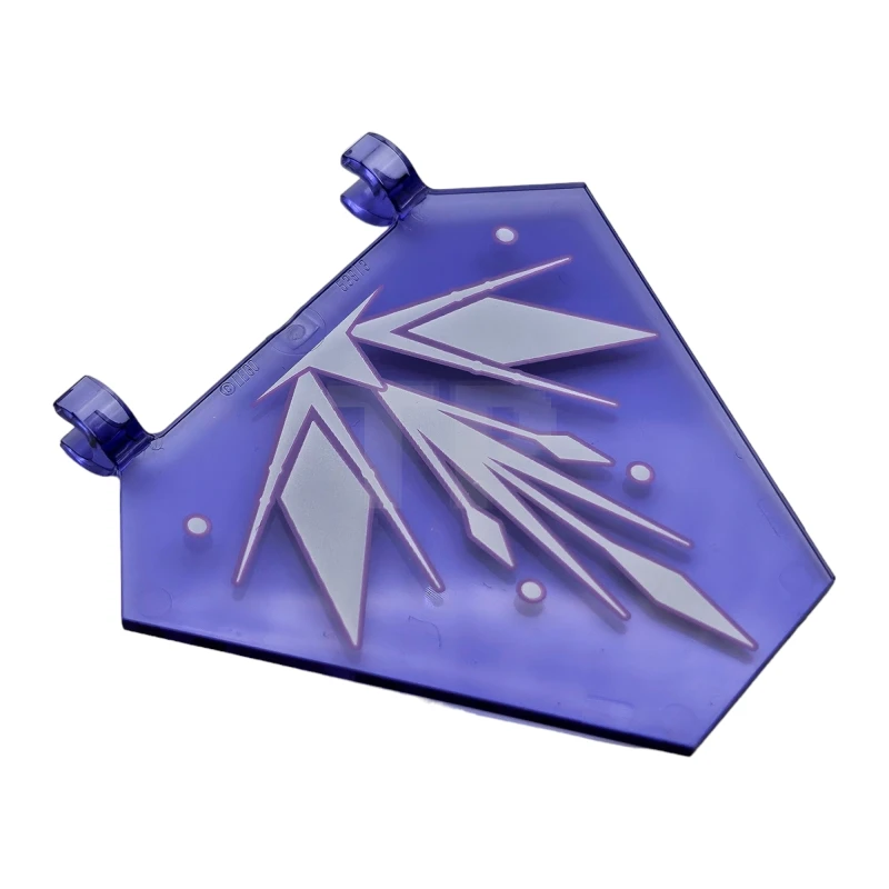 LEGO&reg; 6342727 - x1435pb032 - Flag 5 x 6 Hexagonal with Crystal Pattern