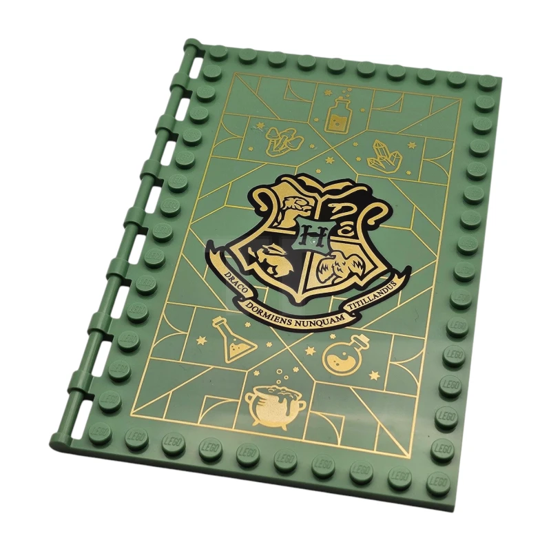 LEGO&reg; 6329370 - 69934pb002 - Tile 10 x 16 with Studs and Bar Handles with Hogwarts Potions Class Pattern