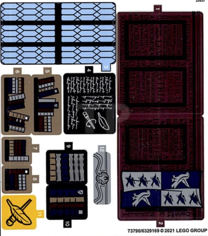 LEGO&reg; 6329169 - Sticker for Set 76385