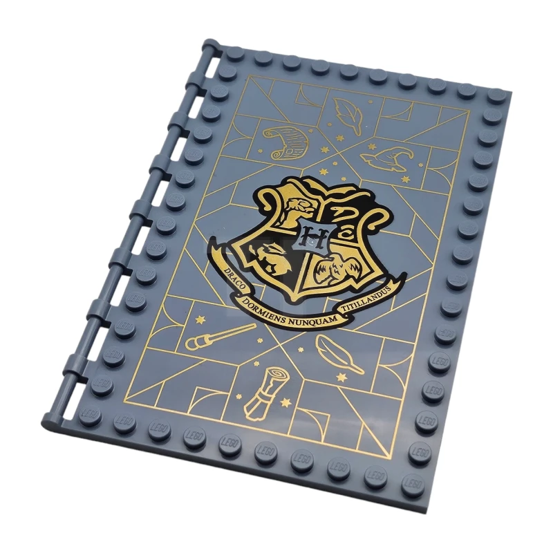 LEGO&reg; 6329424 - 69934pb001 - Tile 10 x 16 with Studs and Bar Handles with Hogwarts Charms Class Pattern