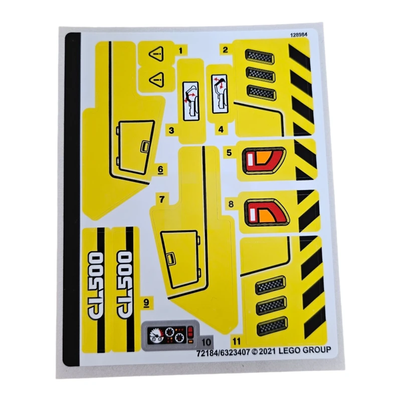 LEGO&reg; 6323407 - Sticker for Set 42121